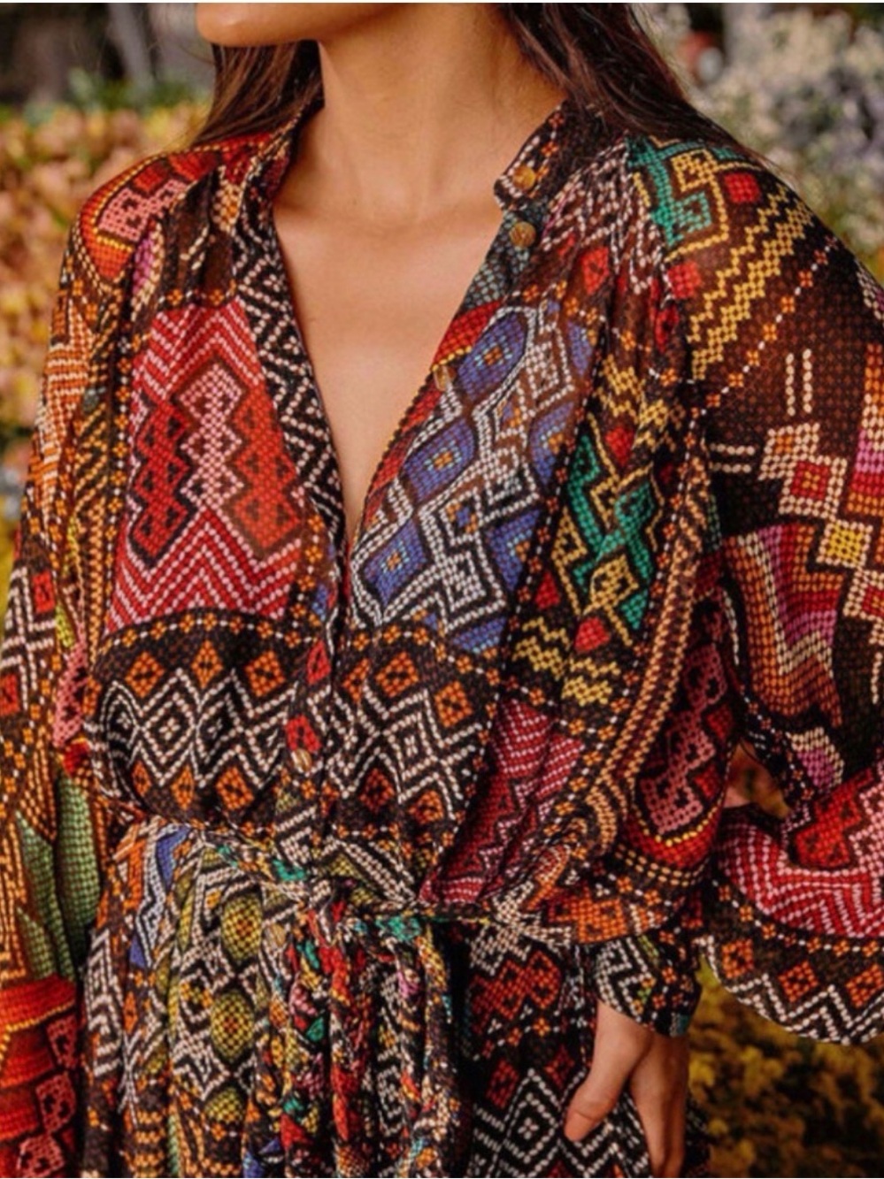 Farm Rio Rauti Maxi dress - Picture 6 of 7